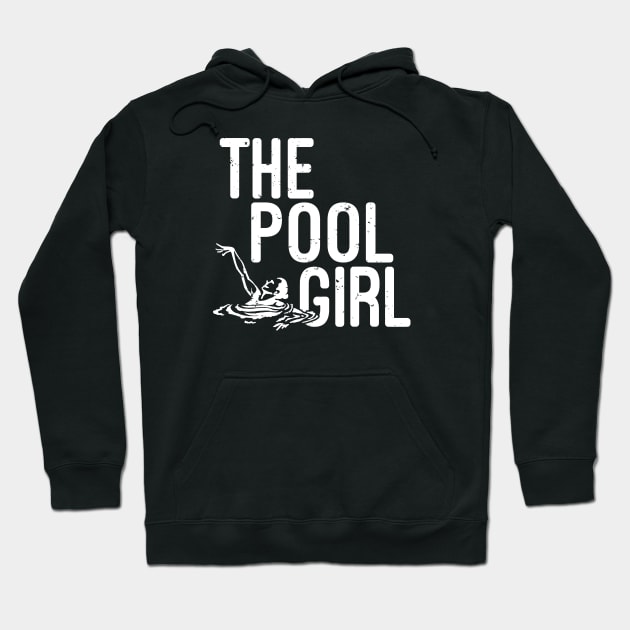 The Pool Girl Hoodie by PixelArt